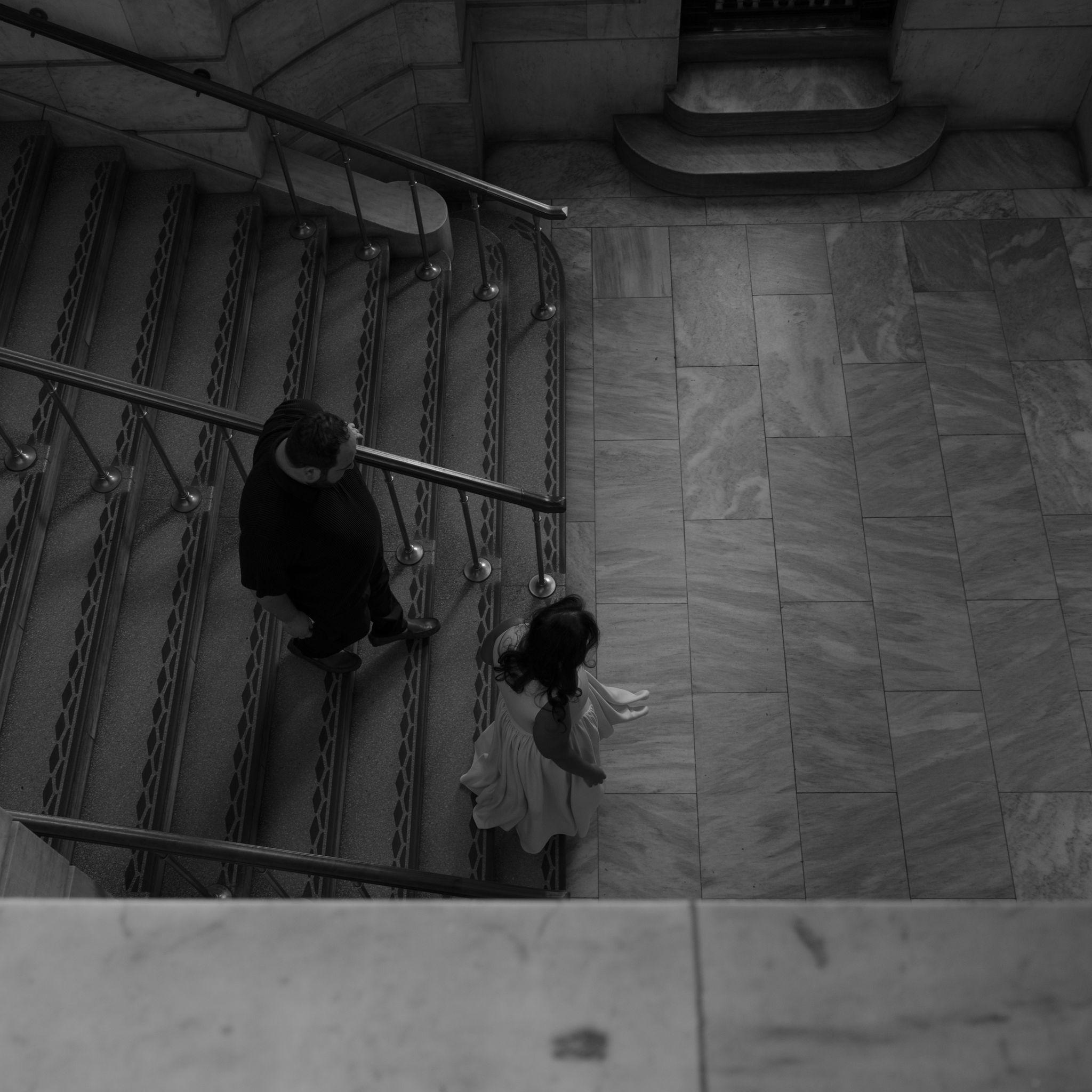 Our engagement photoshoot at the New York Public Library in New York City.