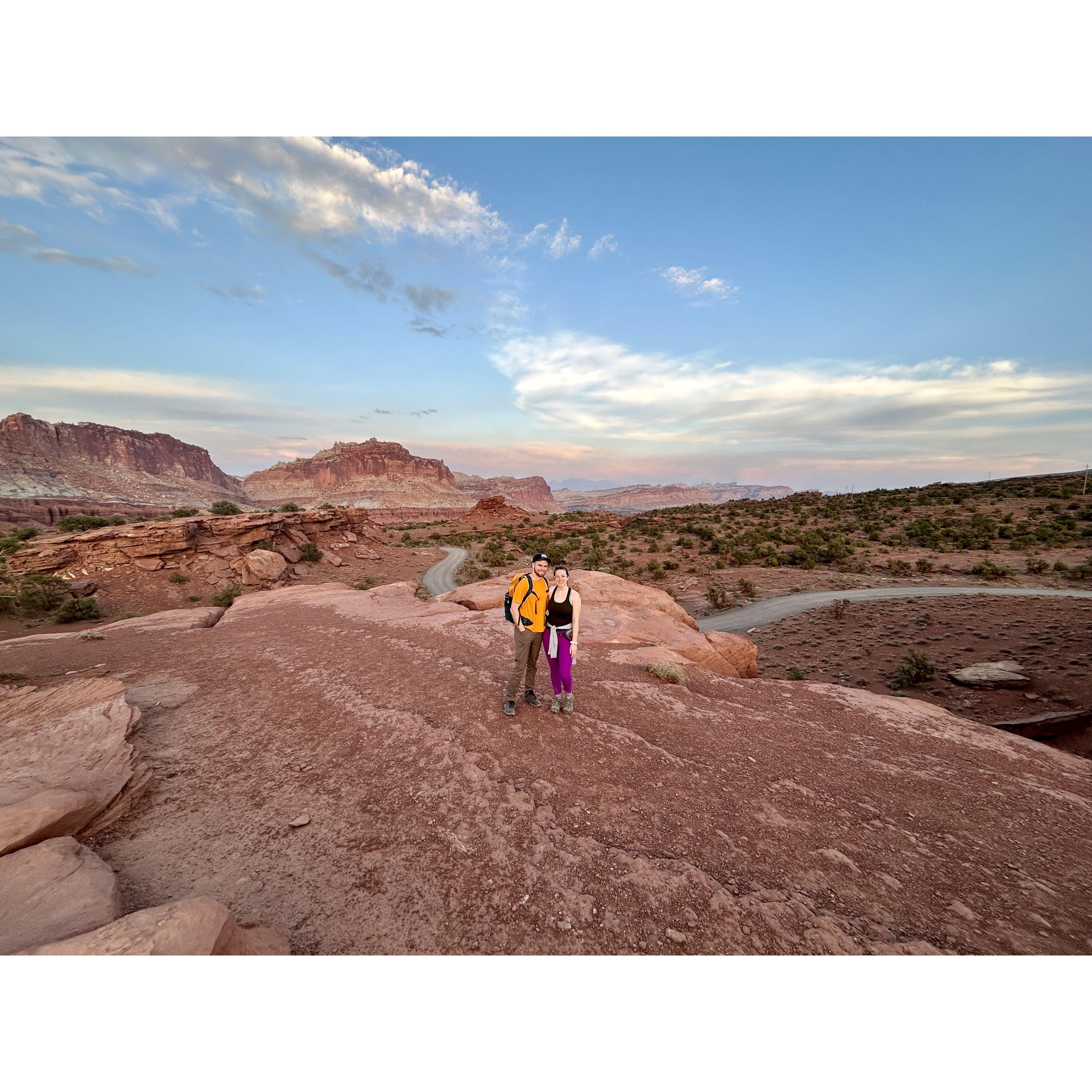 We've been to 10 national parks together and Utah has been our highlight so far!