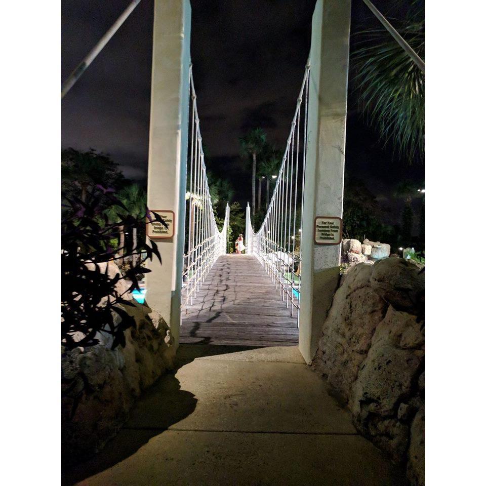 The bridge Cody proposed on in Orlando Florida