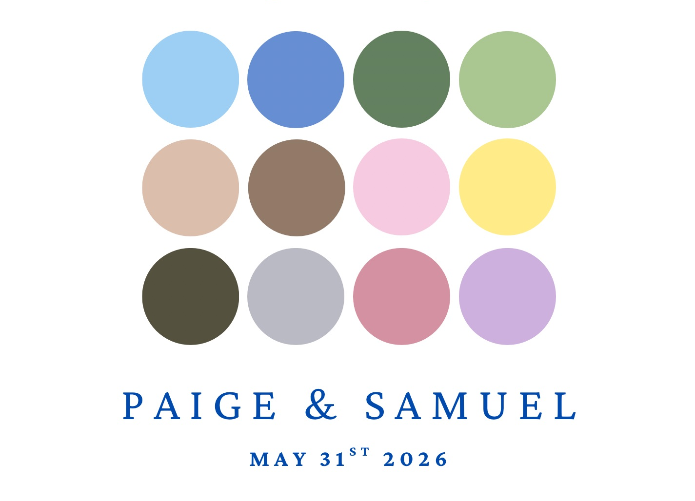 The Wedding Website of Paige Zimmer and Samuel Bergeron