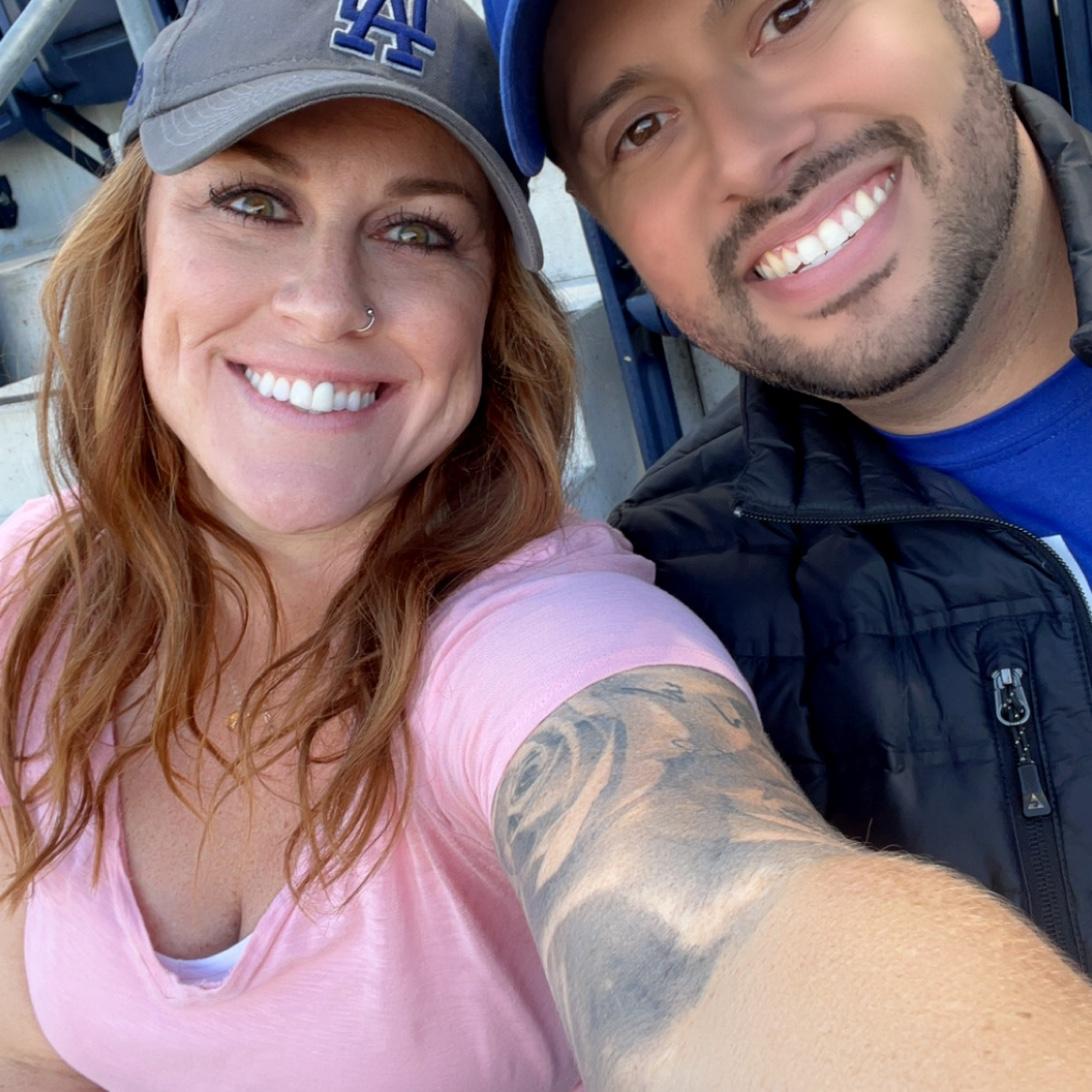 Supporting each other’s teams!💙🤍