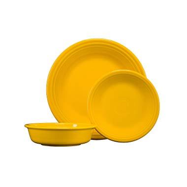 Fiesta 3-pc. Classic Dinnerware Set Daffodil