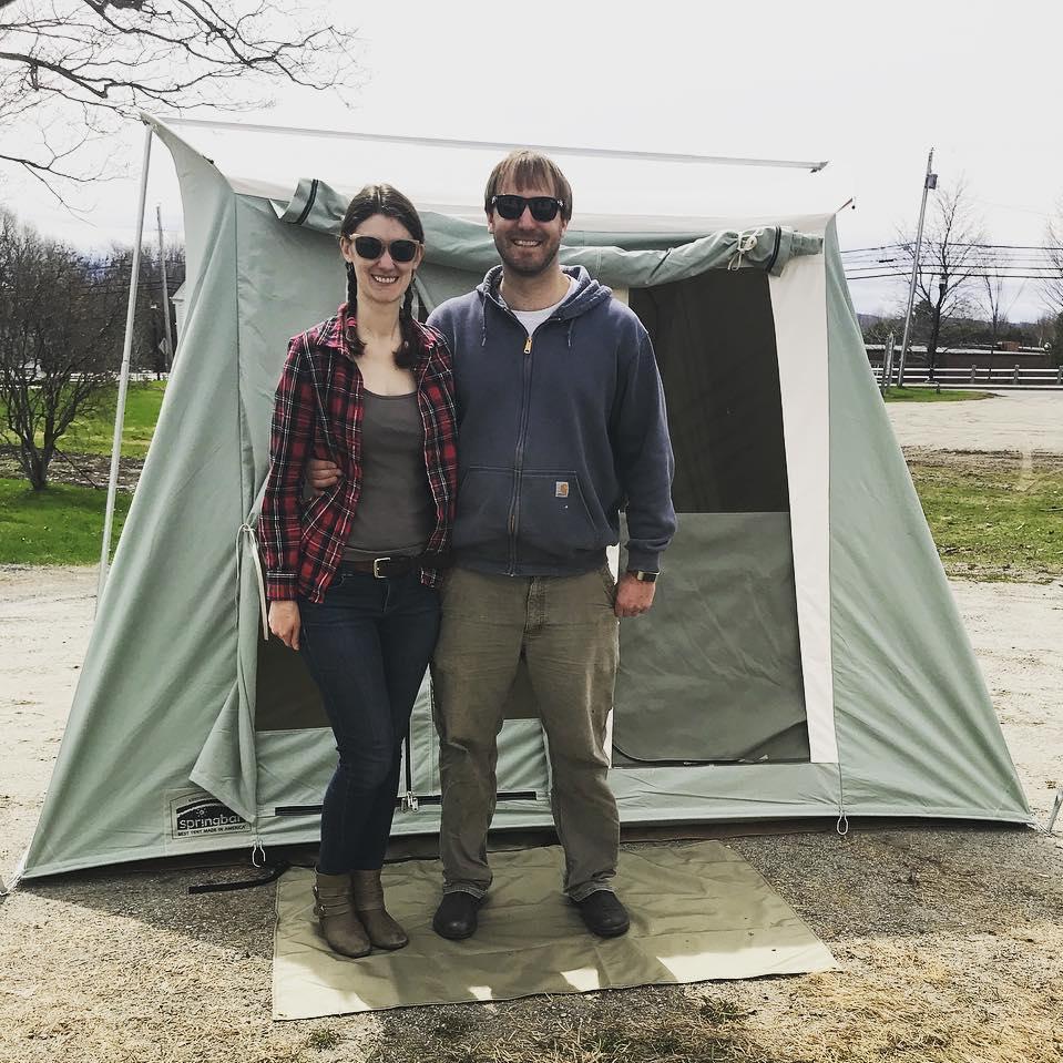 Our first home, kinda