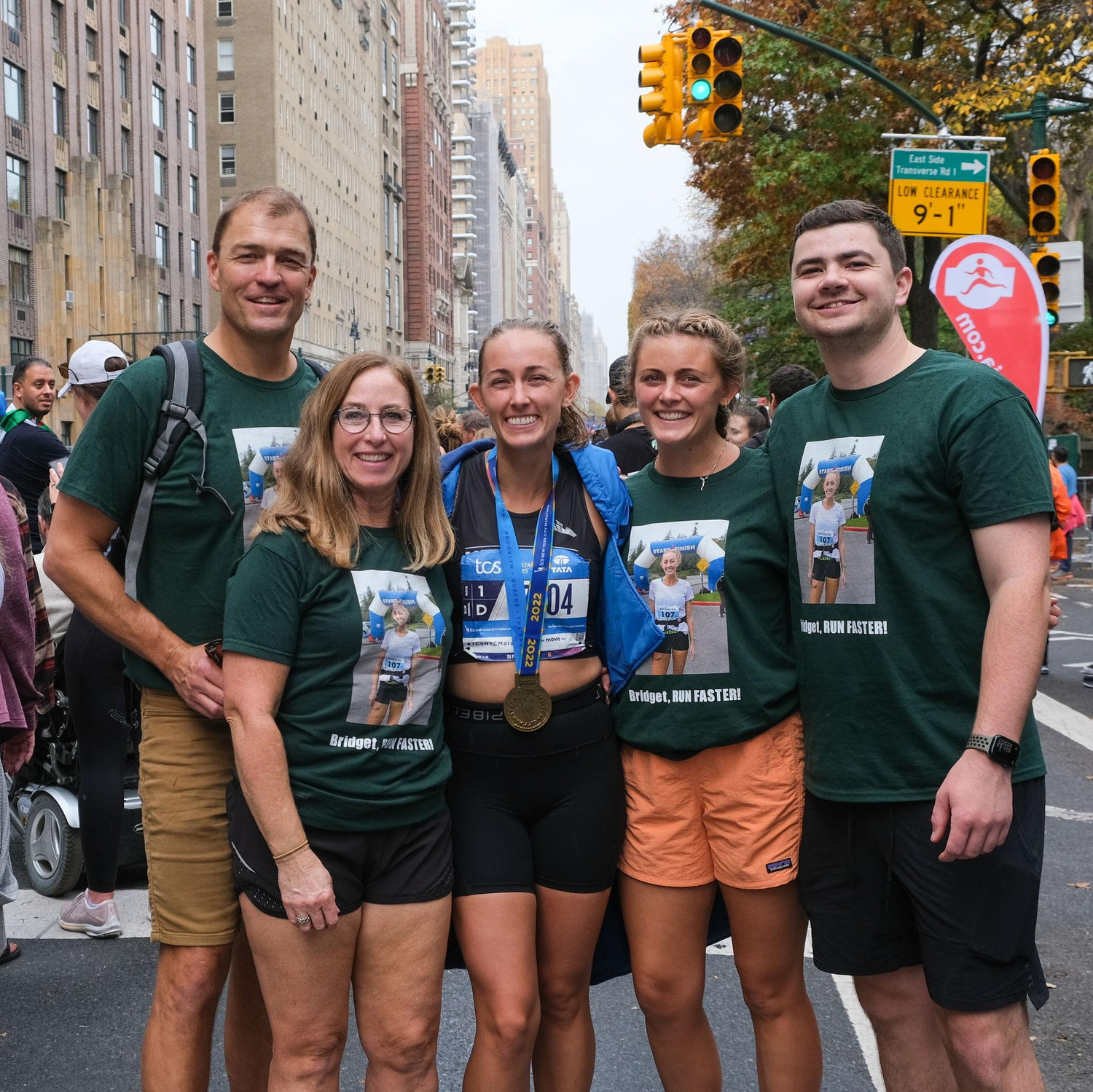 Nov 2022: NYC Marathon and Bridget's Support Crew