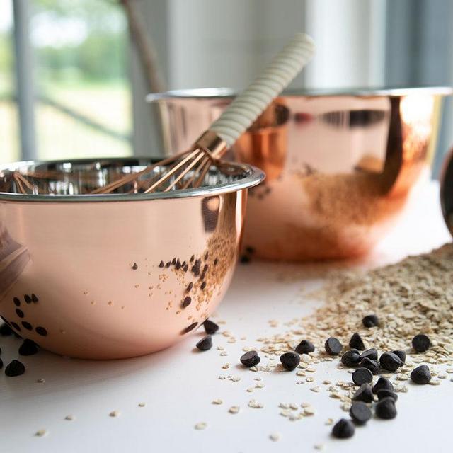 Uncommon James Copper Mixing Bowls (Set Of 3)