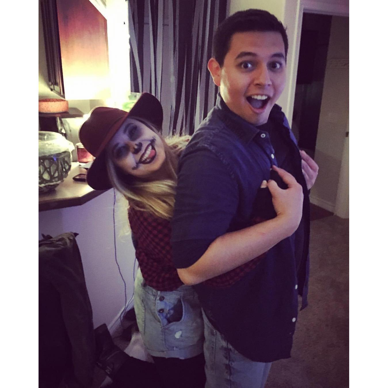 Halloween-Dean WInchester & Scarecrow