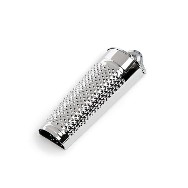 Fox Run Stainless Steel Cone Nutmeg Grater, 5.5" With Storage
