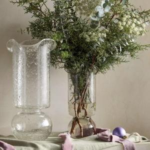 Blown Glass Bulb Vase