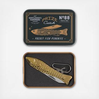 Fish Pen Knife Brass