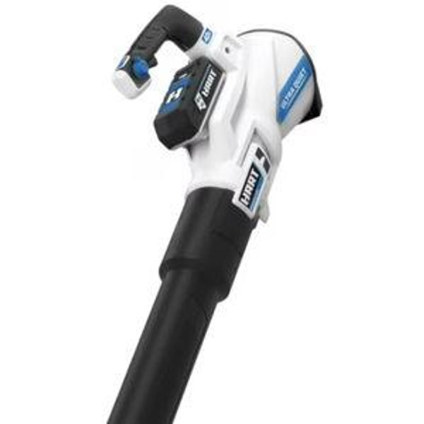 HART 40-Volt 155 MPH at 600 CFM Cordless Brushless Axial Leaf Blower Kit, (1) 4.0Ah Lithium-Ion Battery