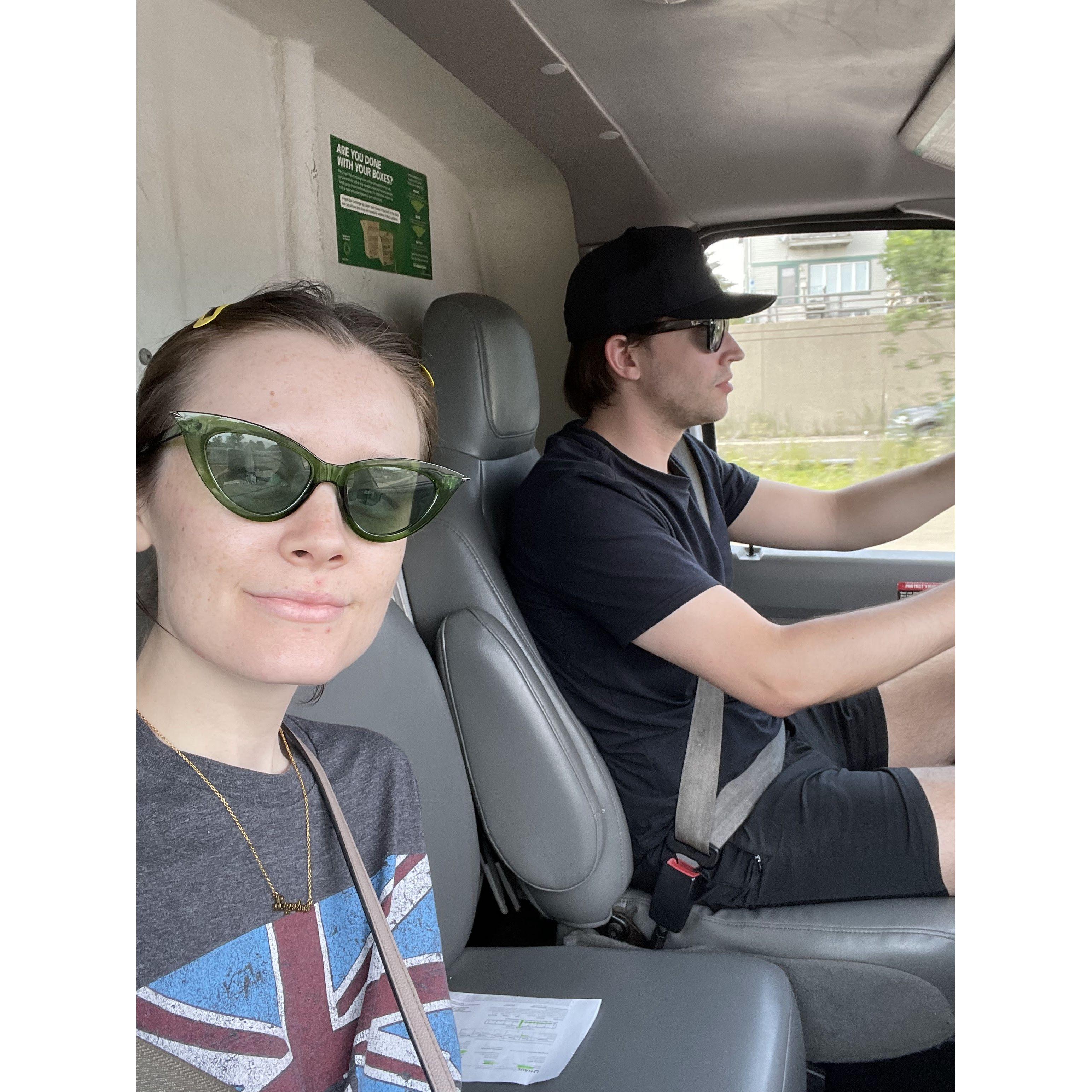 Moving into our first place together