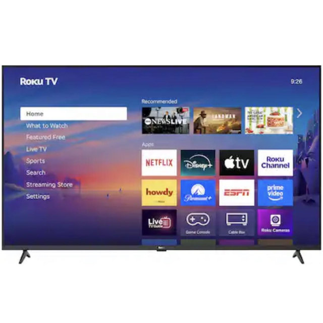 Roku - 65" Class 4K HDR LED Smart RokuTV (2025)