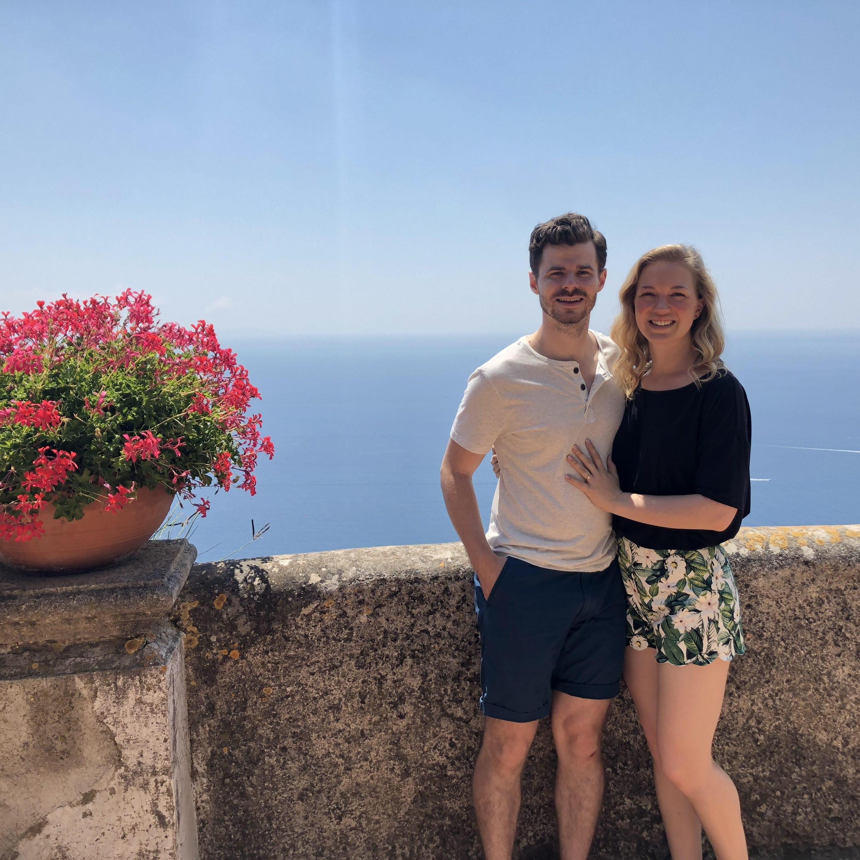 The Amalfi Coast was the second stop on our Engagement-Moon, and the views were breathtaking