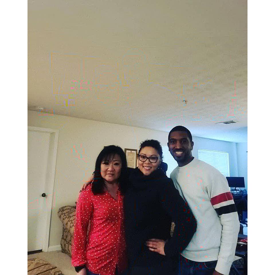 Felix, Tabitha, and Ms. Song.