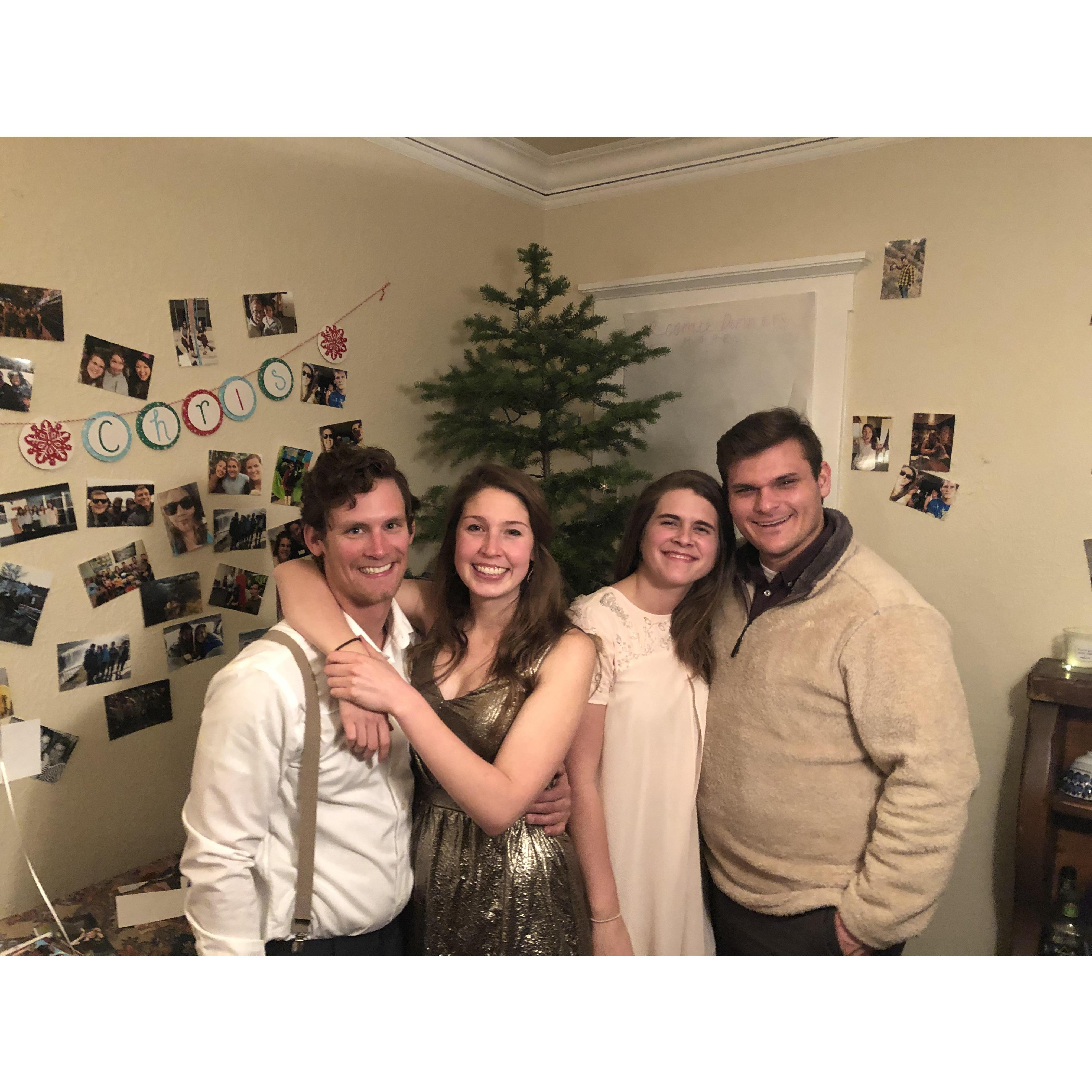 Our Surprise Engagement Party: Winter 2018