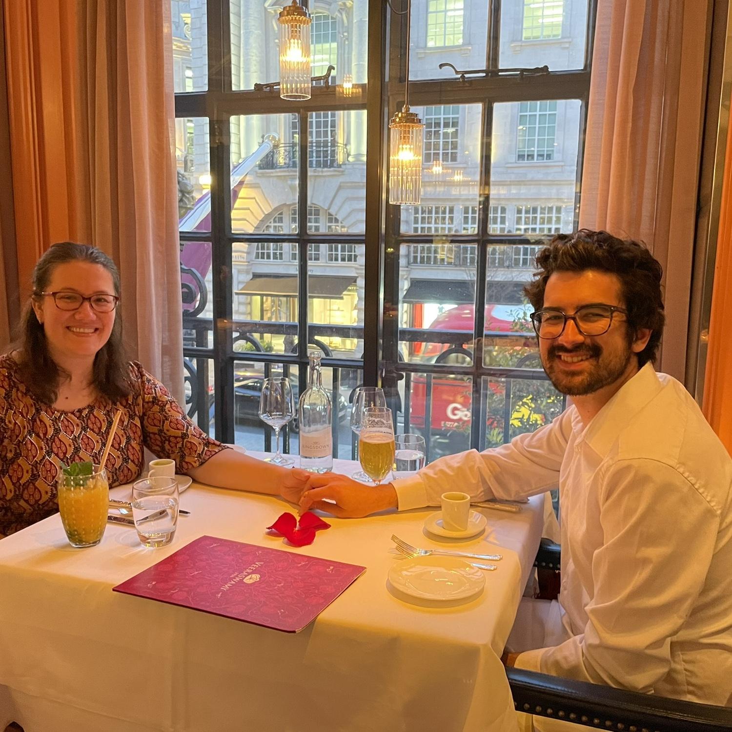 The most AMAZING Indian restaurant! We went to a Michelin Star restaurant in London. 
3/24