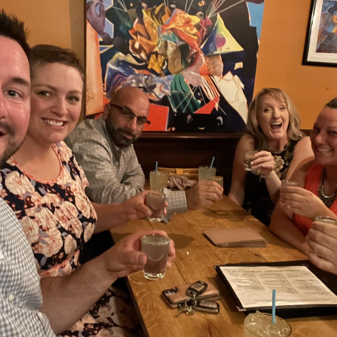 You all can thank these people. They saw us and made it happen.