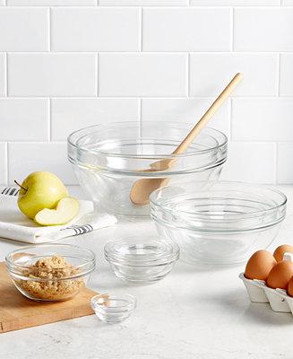 10-Pc. Glass Mixing Bowl Set, Macy's