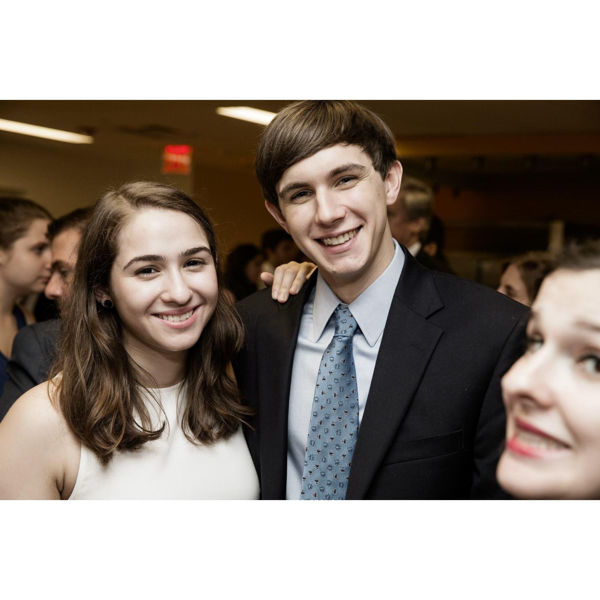 Liz's high school graduation