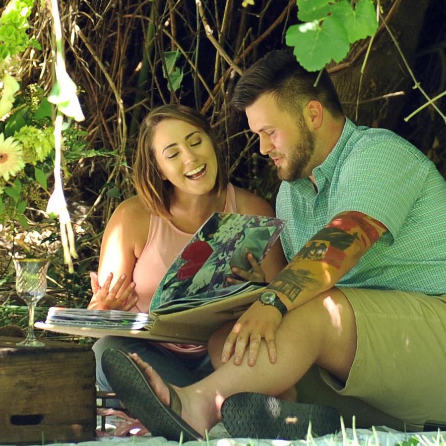 Alexia: He even made me a scrapbook from when we first met to now! I will cherish this forever!