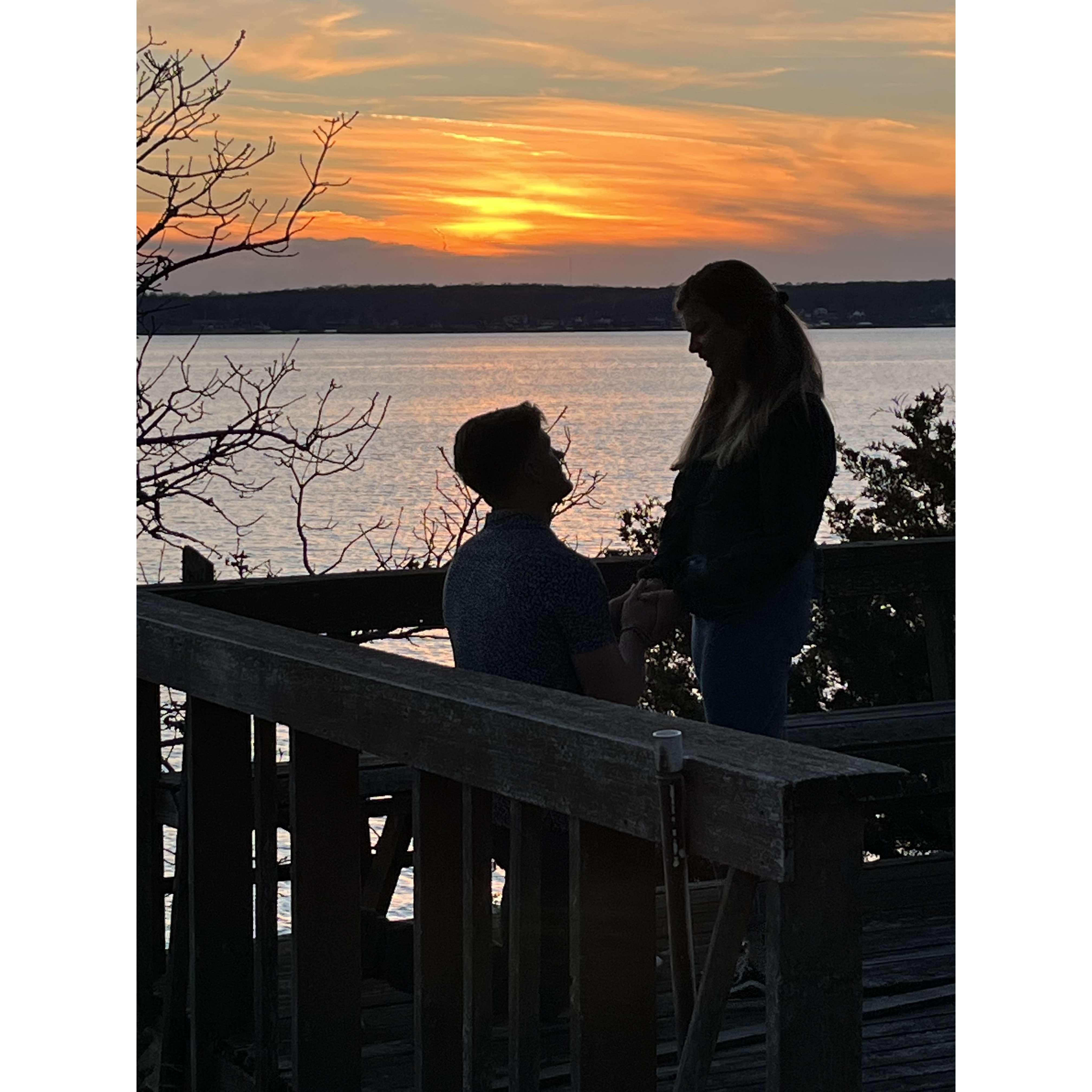 Jared proposing in Oklahoma 
