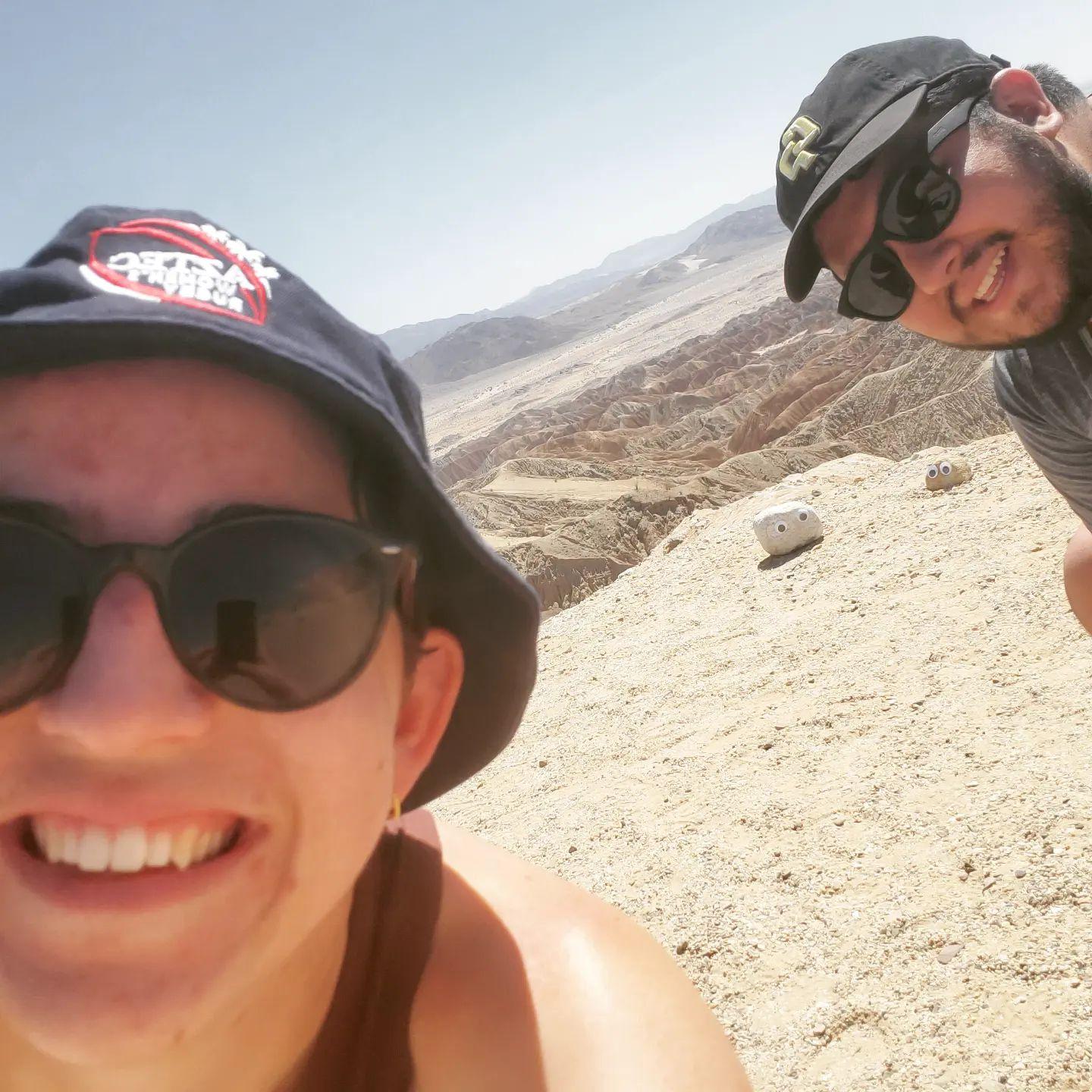 Blake has learned to love the desert.