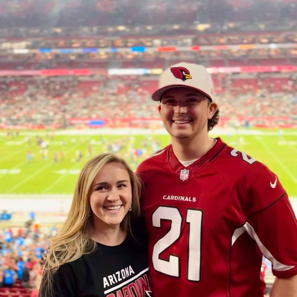 First Cardinals Game!🏈