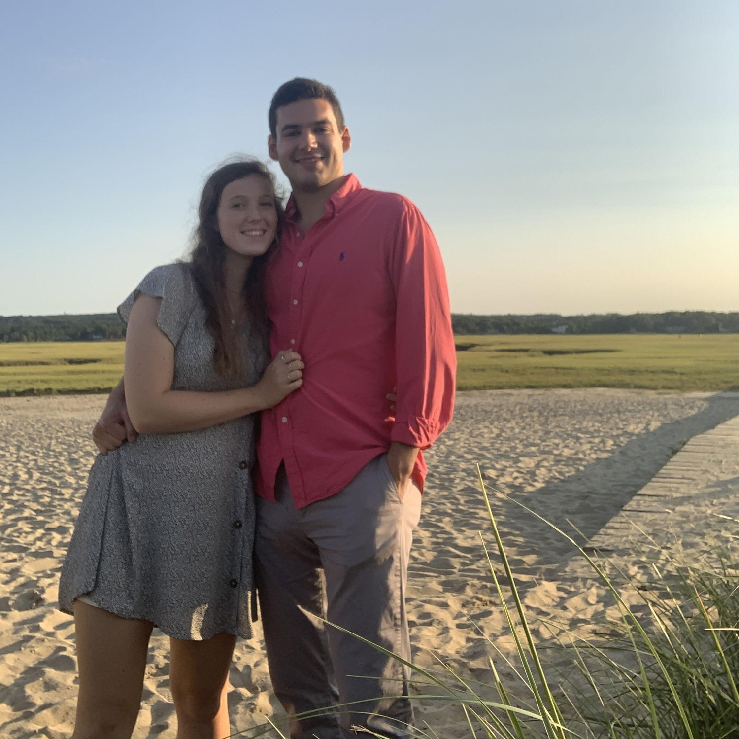 One of our first pictures together, on Cape Cod September 4th 2021!