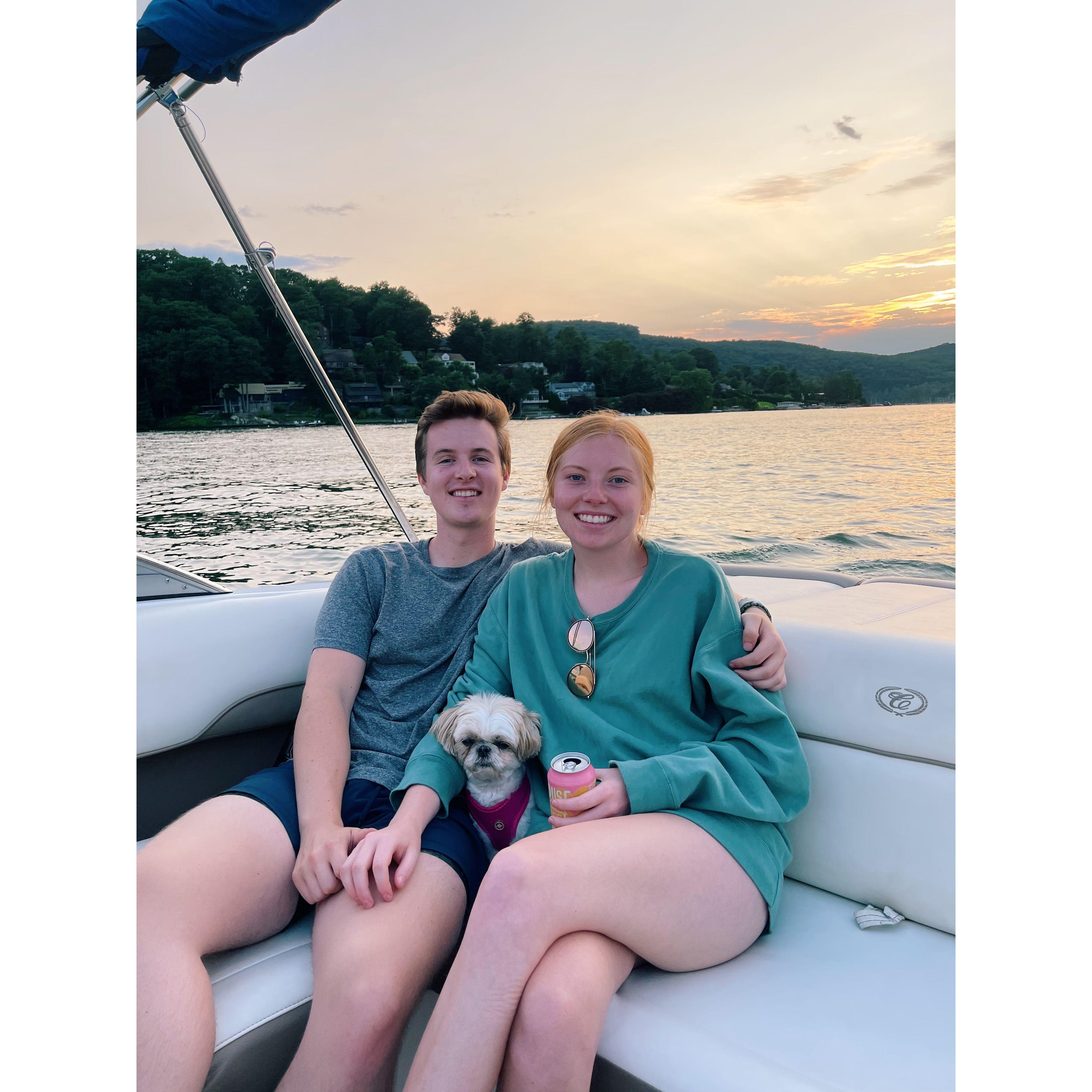 A Boos family trip to Candlewood Lake!