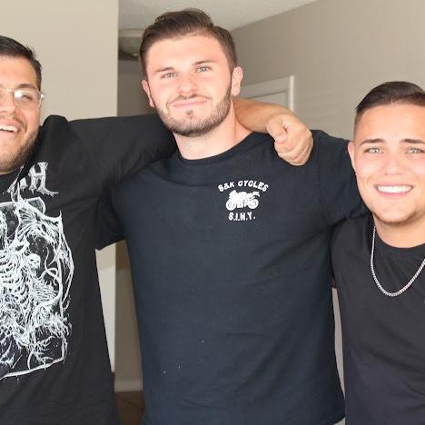 Konnor and his best friends in Vegas !