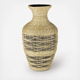 Eliseo Seagrass Vase
