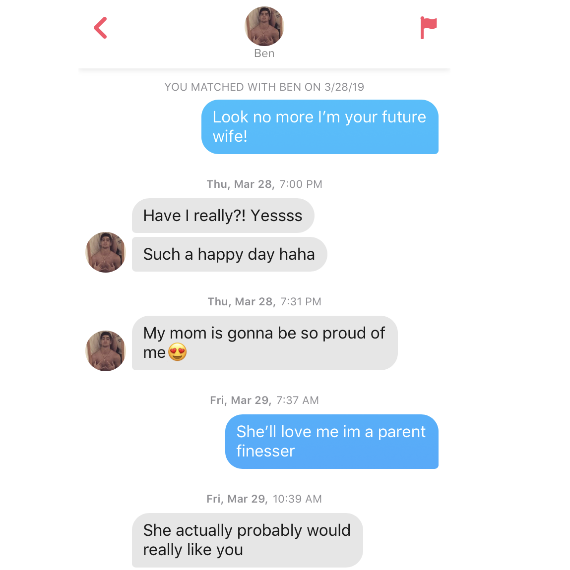 the message that started it all <3