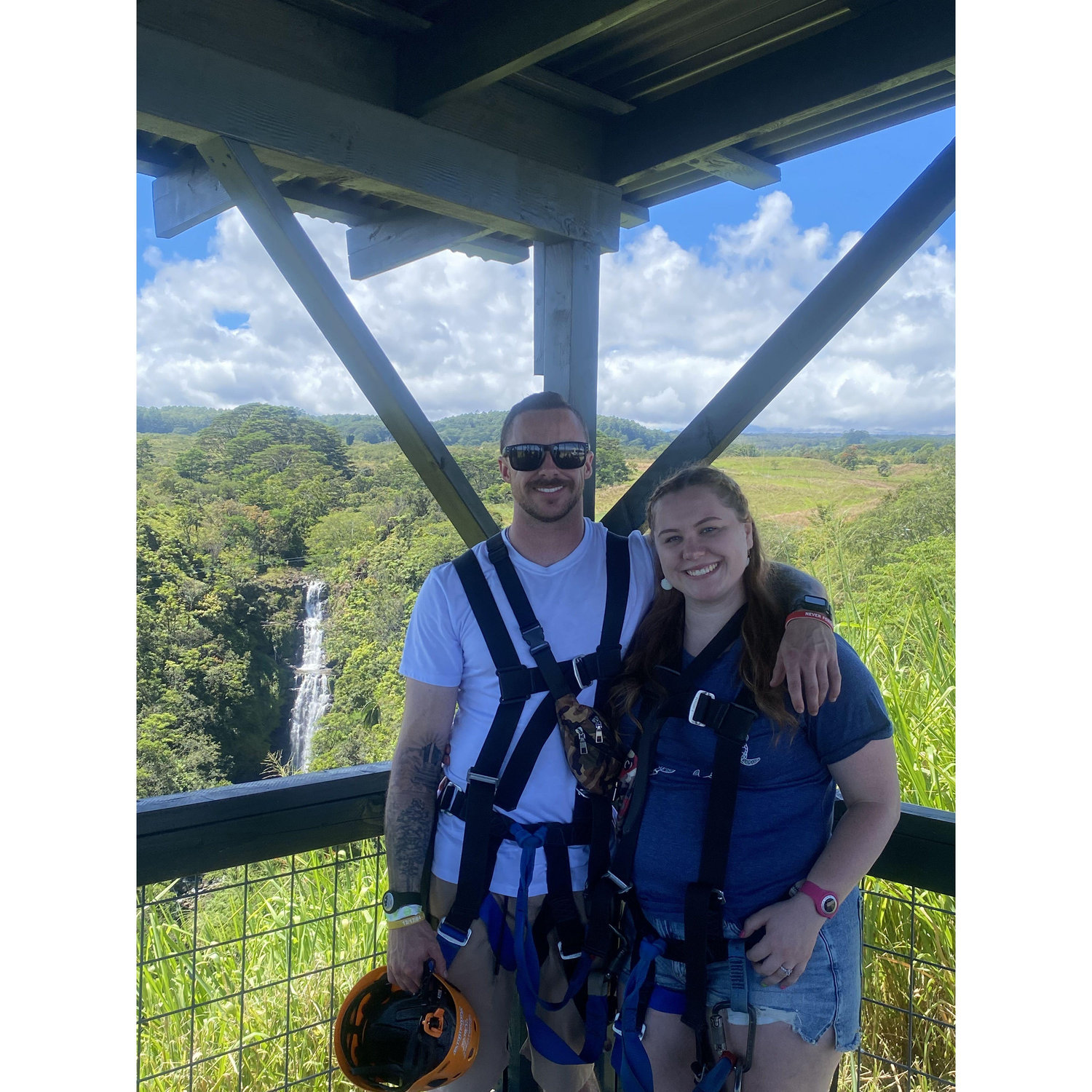 Ziplining in Hawaii