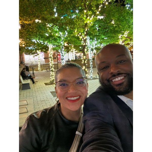 Date night at Ruth's Chris. We love a good steak!