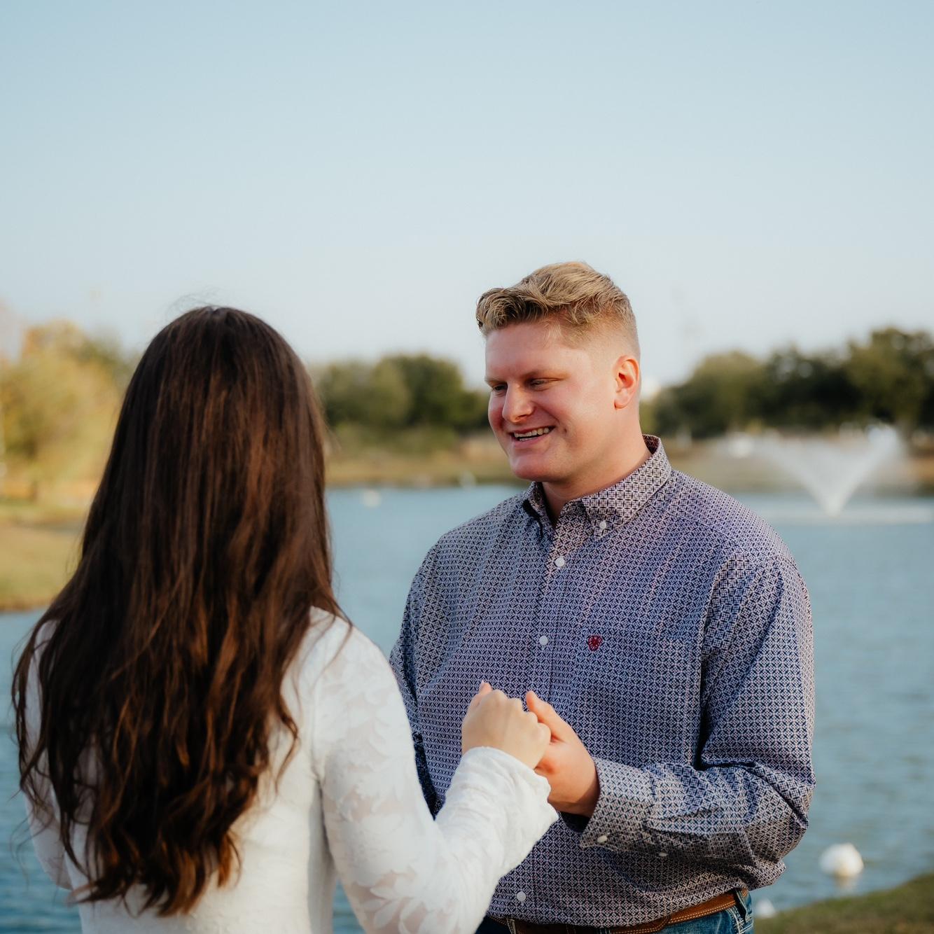Smiling from ear to ear, knowing we’ll be best friends forever.