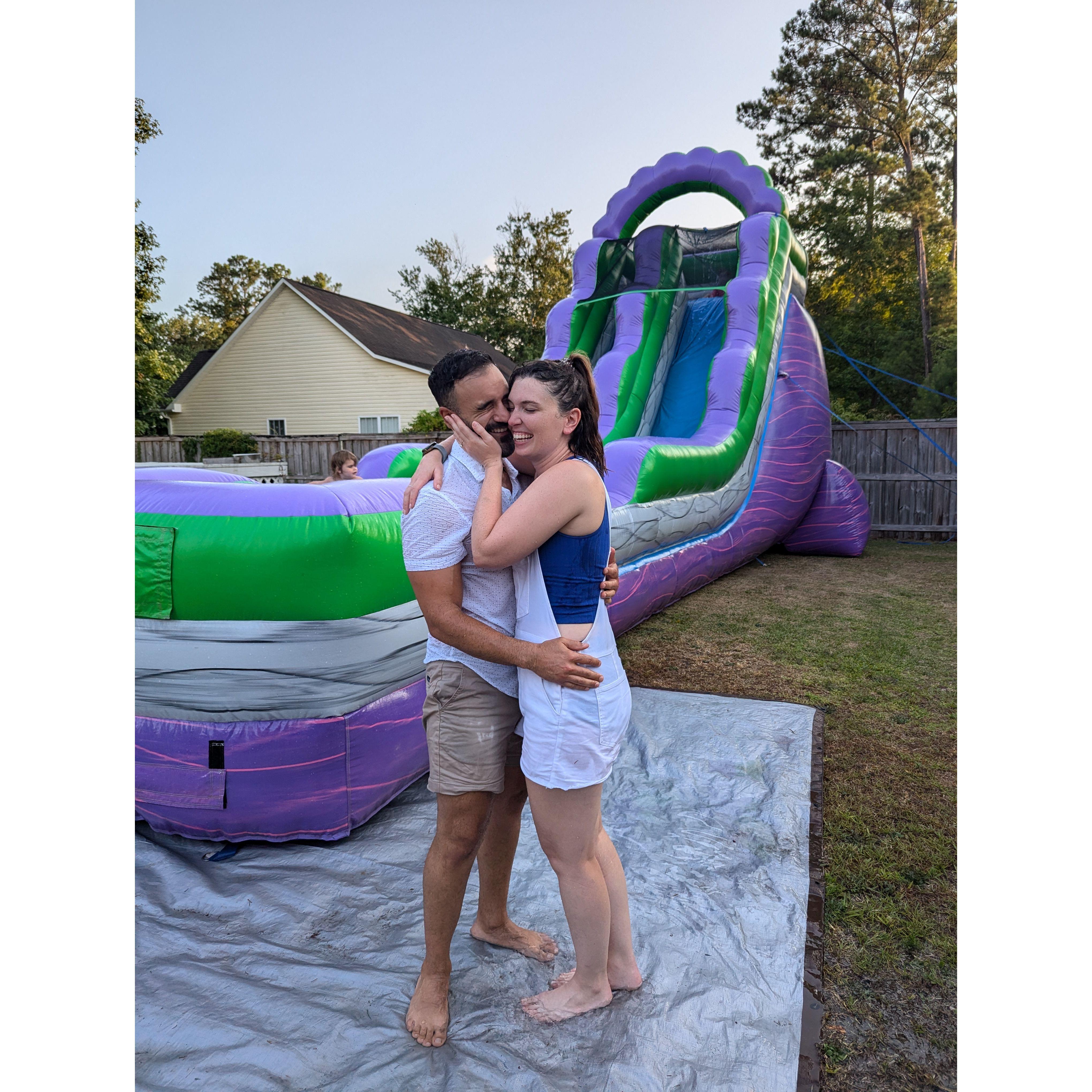 A quick engagement party to celebrate!