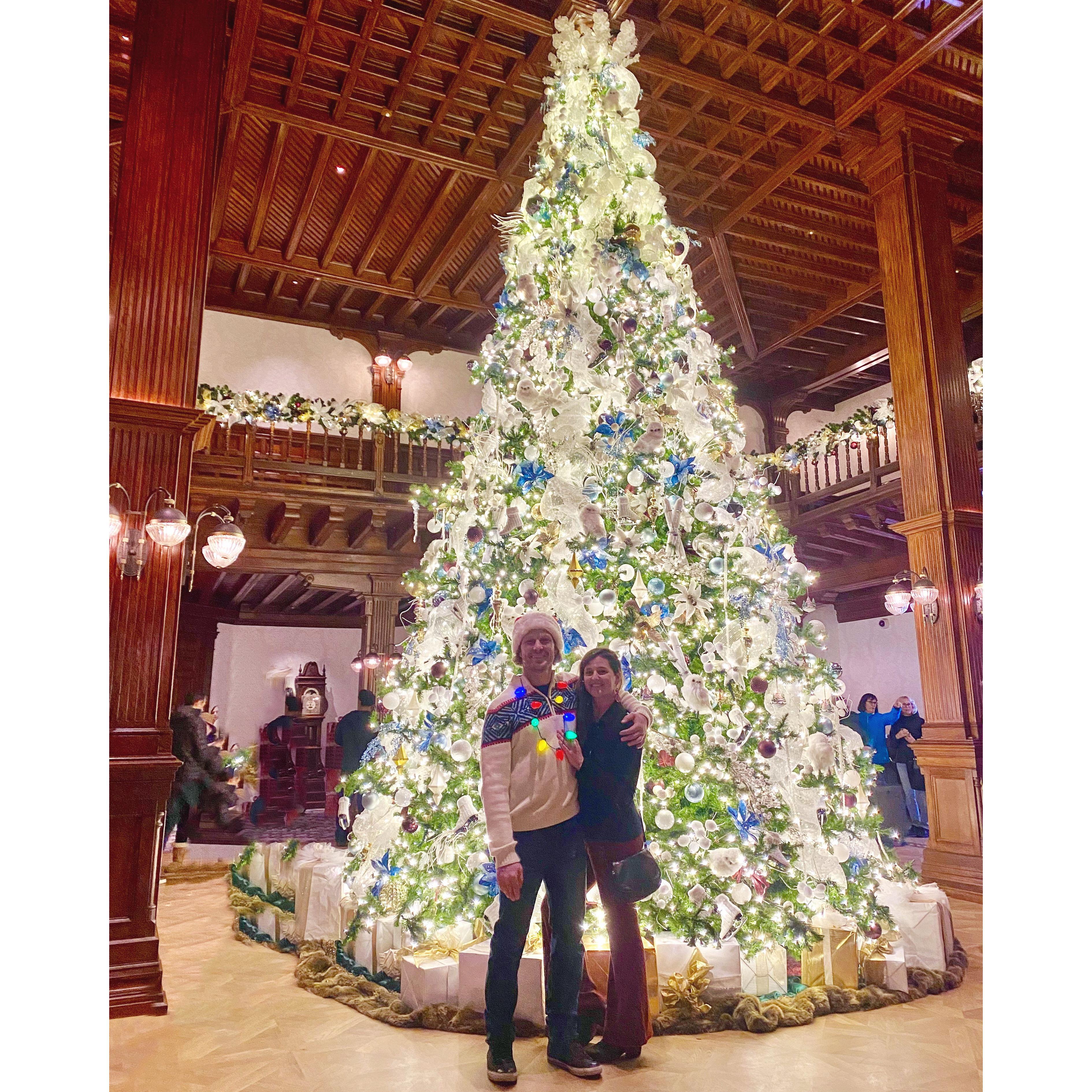 Hotel del Coronado at Christmas - Dec 2022.