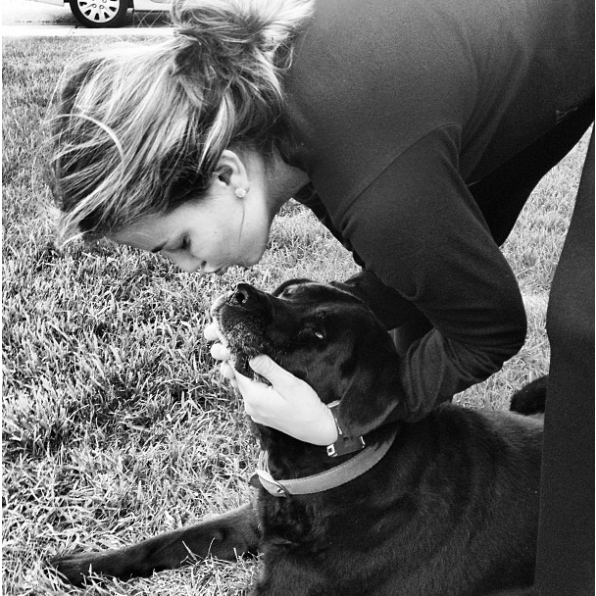 Sus with her pup Maggie (Summer 2013)