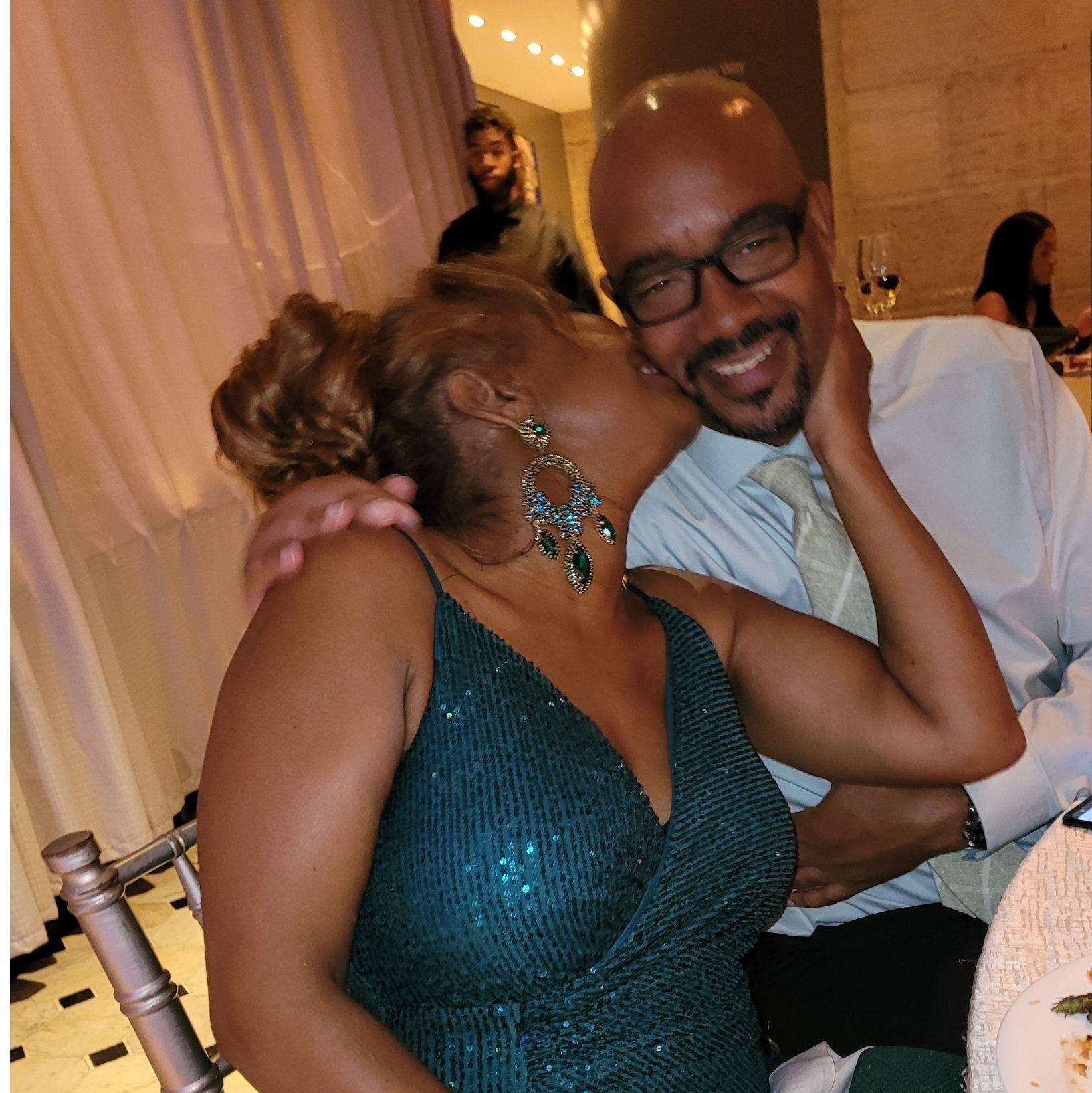 The one thing I'm going to do is make him laugh! LOL!