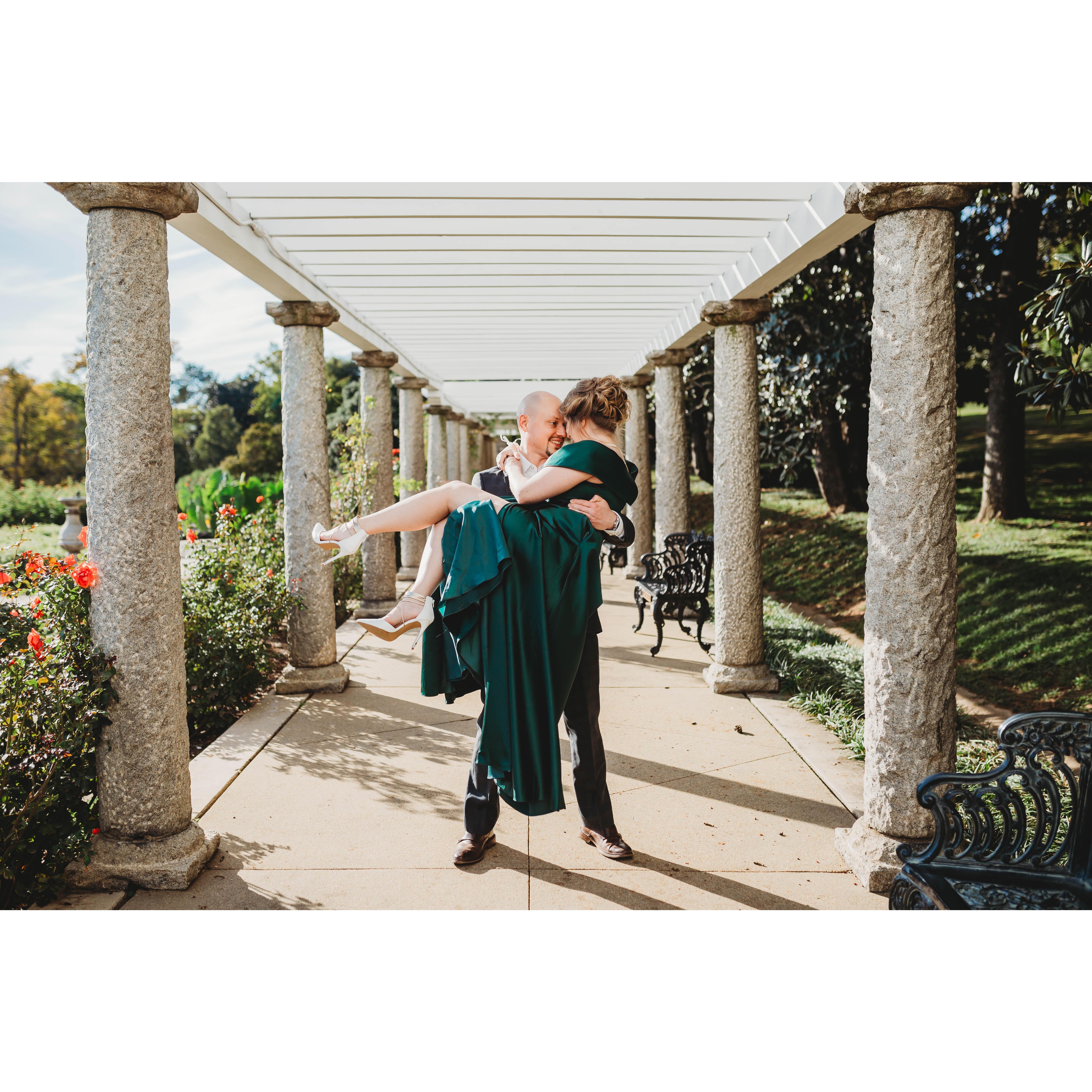 We had so much fun during our engagement shoot!