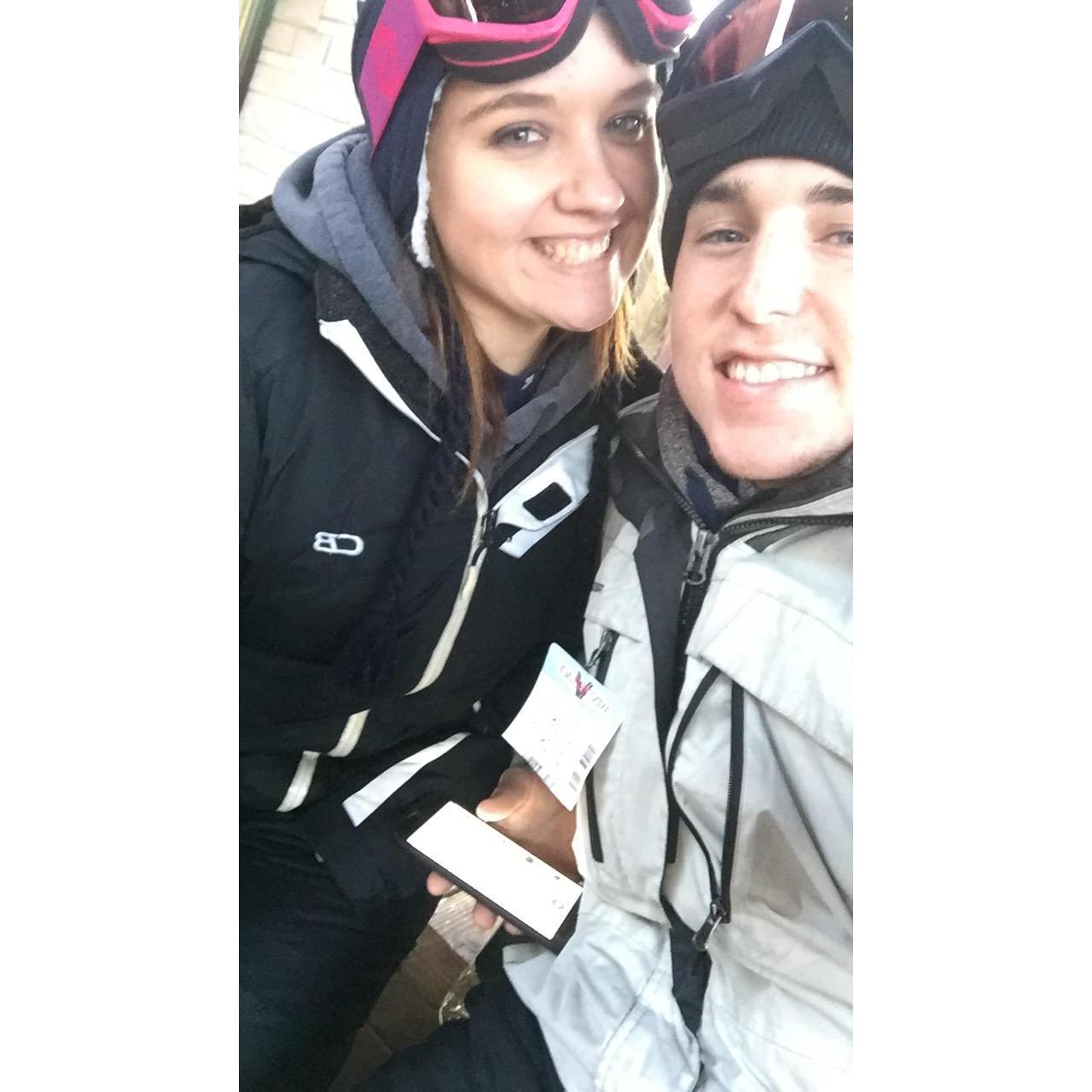 He took me on my first ski trip, defiantly one for the books