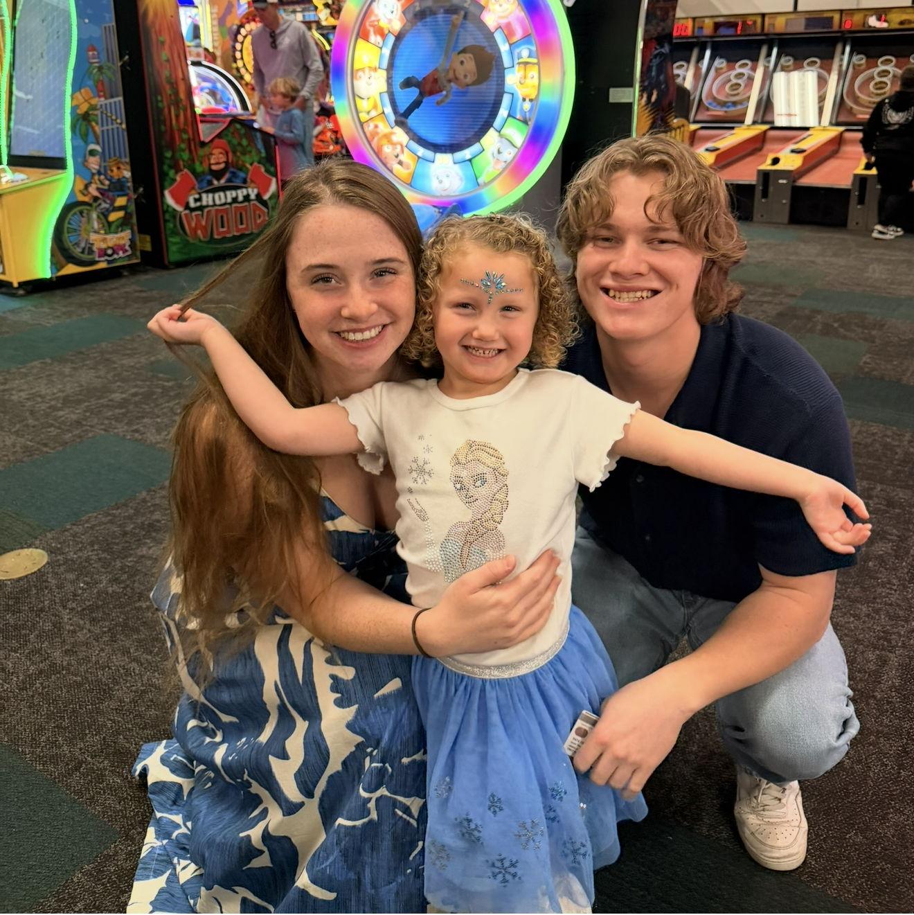 Brynlee's 4th birthday celebration at Chuck E Cheese