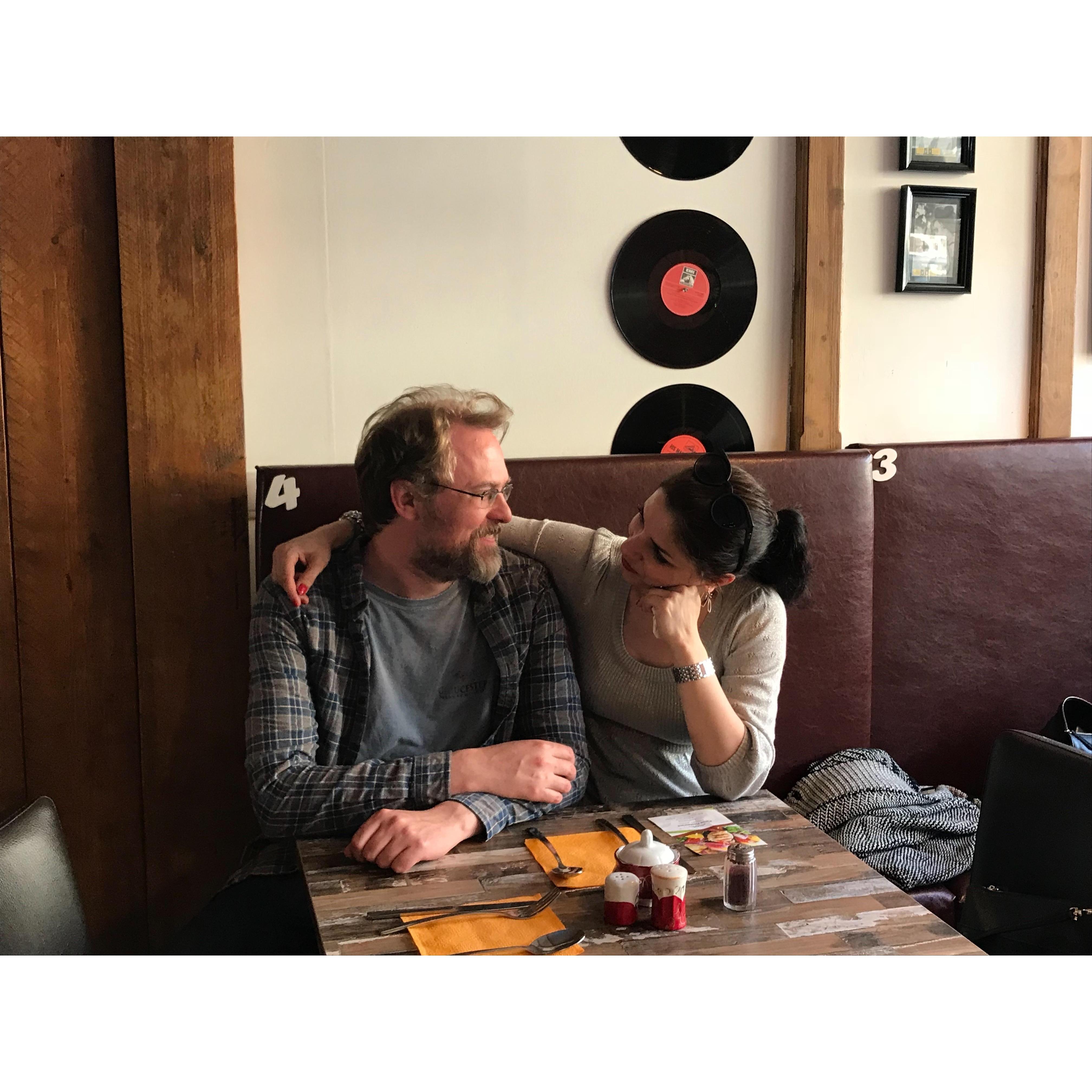 The look of love.