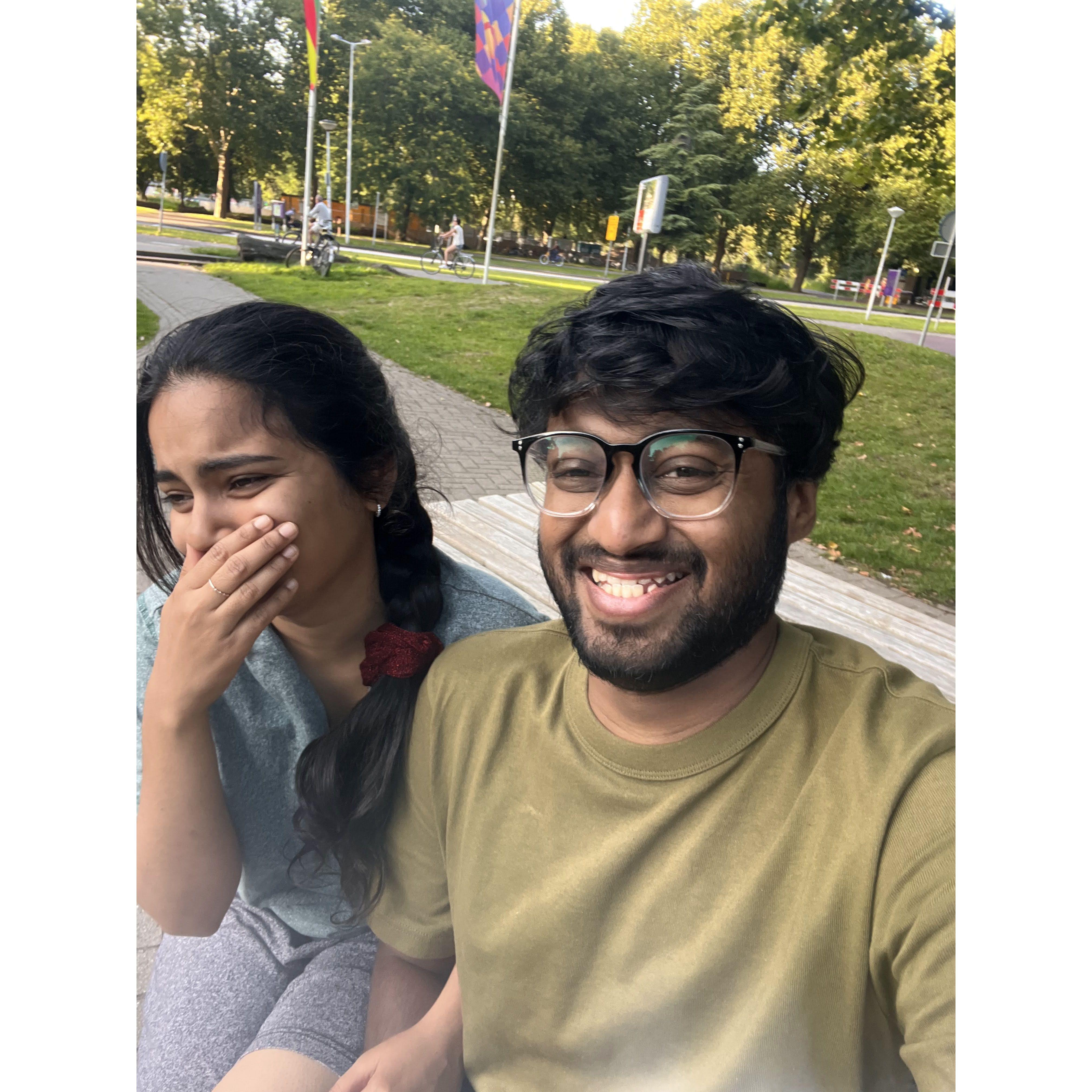 Yes.. I was laughing for next 5 mins like a crazy person for his stupid joke….