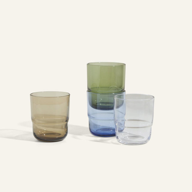 Short Night + Day Glasses Set of 4