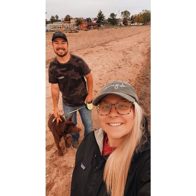 Family beach walk (2022)