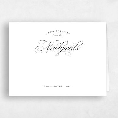 Multi-Colored Wedding Thank You - Marvis Landscape