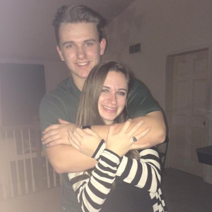 One of our first pictures together. New Year's Eve 2015/2016.