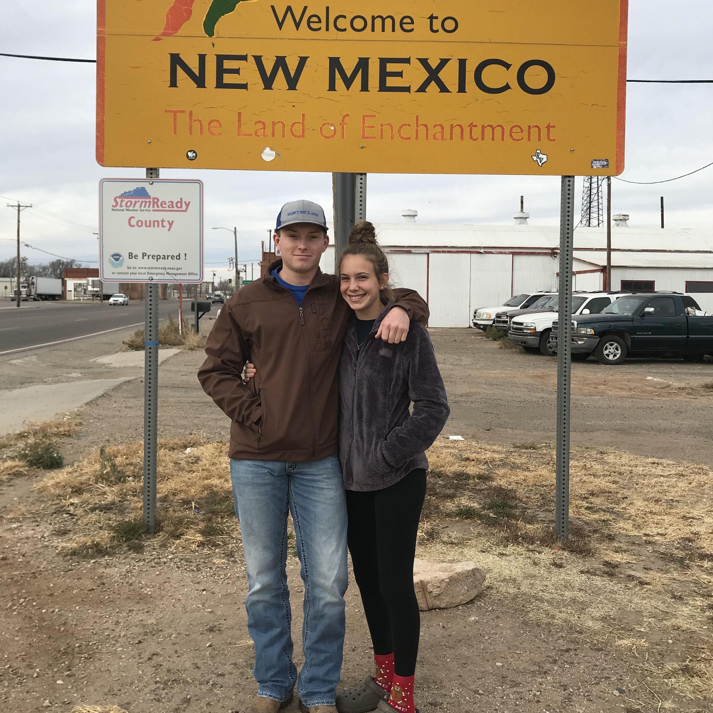 Seth's first time out of Texas! December 21st, 2017