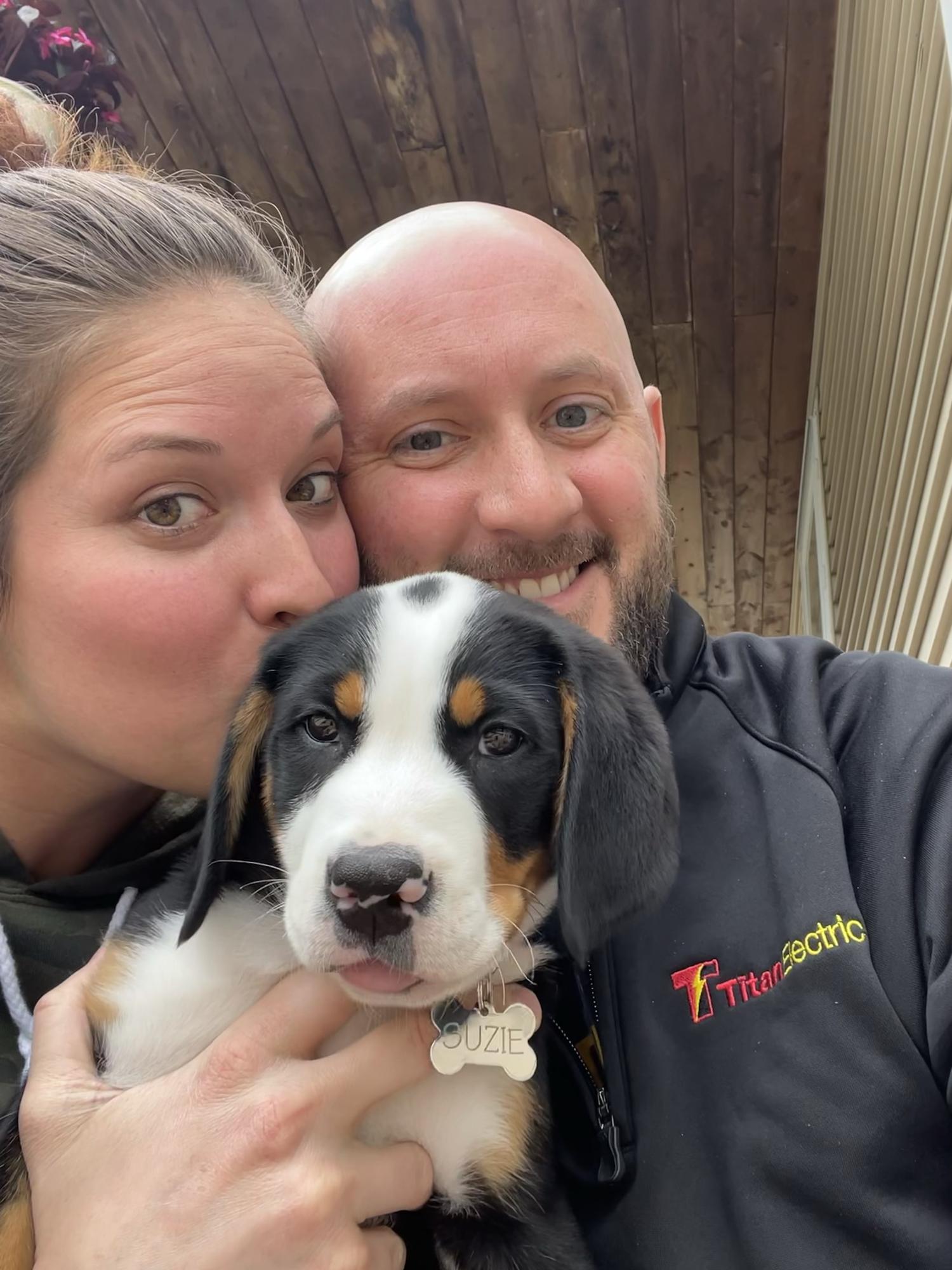 The day we brought Suzie home…